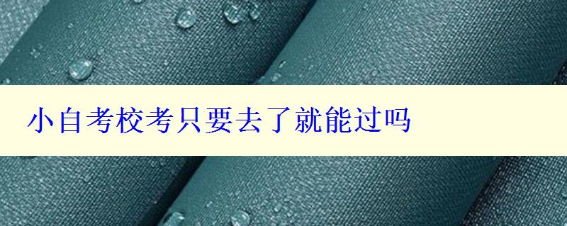 小自考?？贾灰チ司湍苓^嗎